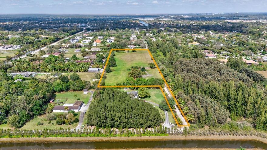 Rare offering: Nearly 8 acres of flat, cleared, and fully fenced land in prestigious Southwest Ranches. Enjoy privacy, quietness and security with access via a semi-private road and no overhead power lines. This pristine canvas offers enormous value—land prep is complete, saving time and hundreds of thousands in development costs. Nearly 100% usable land with minimal wetlands making the potential to create your own private retreat. Ideal for a multigenerational estate, serene family compound or potential to subdivide into 1 acre lots. Land is surrounded by residential only - with incredible community adjacent of multimillion dollar residences. This opportunity is unmatched tranquility, value and potential. Survey available (2017)