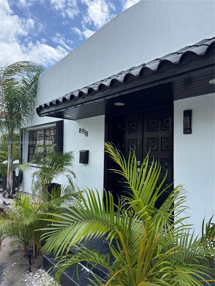 Welcome to beach living in a beautifully updated residence ideally located in the heart of Miami Beach. Just one block from direct beach access, this exceptional property offers the perfect combination of modern upgrades and coastal living. Step inside to discover a bright and airy interior featuring a newly renovated kitchen designed with both style and functionality in mind. The home showcases stunning 36” x 36” Italian porcelain tile flooring throughout, along with fully updated bathrooms, creating a sleek and contemporary aesthetic. Spacious living areas are filled with natural light, offering a seamless flow that is perfect for both relaxing and entertaining.
Enjoy the best of South Florida living outdoors with a private pool—ideal for soaking up the sun or hosting gatherings year-round. Additional peace of mind comes with a roof that is only five years old.
Just minutes from dining, shopping, and entertainment, including world-famous Bal Harbor shops and restaurants. Whether you're seeking a primary residence, vacation home, or investment opportunity, this property delivers on every level. Don’t miss the opportunity to own a move-in-ready home in one of Miami Beach’s most desirable areas.