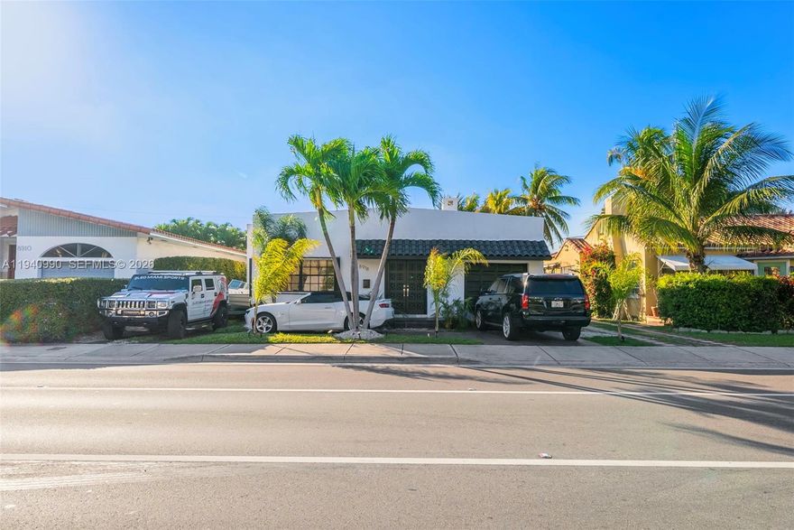 Charming home in Desirable Surfside Area. . 3 Bedrooms & 2 baths, attached 1 car garage. Extra space on the side with more parking. Brand new roof (2019). Updated kitchen and bath. Enjoy a fenced backyard with room for a pool. Hurricane Accordion Shutters throughout the house. Make it your home! Surrounded by Millionaires properties. Surfside city offers Beach club house to residents. Short distance to the beaches, prime restaurants, shopping's and more.