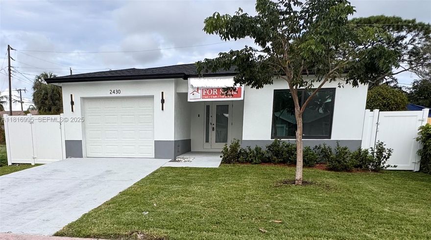 "Own Your Dream Home – Brand-New Construction in the Heart of Fort Lauderdale!"
Why settle for an old house with expensive repairs and high maintenance? This newly built home offers the perfect fresh start. It features a spacious open layout, a modern kitchen with new appliances, and large bedrooms, including a beautiful primary suite with a private bathroom. Enjoy your own outdoor space, ideal for relaxing or entertaining in Florida’s sunshine. Located close to great restaurants, shopping, and entertainment. Skip the headaches of older homes — this is your chance to own a brand-new, low-maintenance home in a prime Fort Lauderdale location. Don’t miss out!