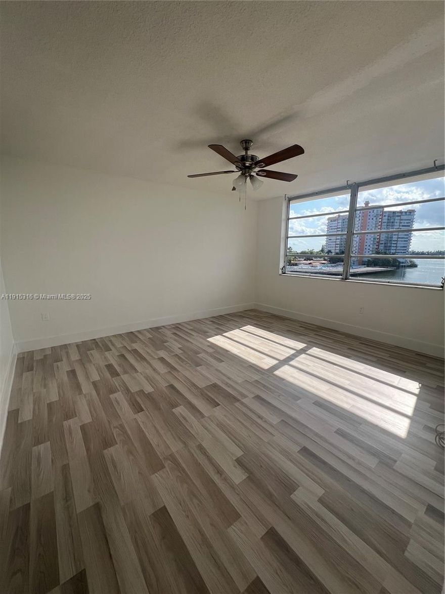 Great opportunity to own a top floor Condo in North Miami Beach, spectacular views-overlooking two bodies of water. Unit has been well maintained with updated bathrooms and floors. Split bedrooms separates the primary bedroom from the second bedroom for privacy. Covered patio facing the water to enjoy morning coffee. Building offers access to two pools, library, and community room. Easy access to both airports- Miami / FLL, Biscayne Blvd., I-95, and Brightline. Plenty of shopping, dining, and restaurants. Tenant Occupied.