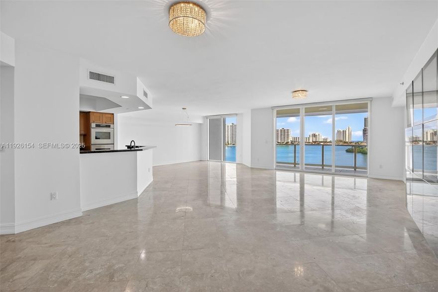 Prime Aventura location! Stunning 3,524 SF flow-through unit at The Peninsula II with 4BD, 4.5BA. Open layout with flow-through apartment with East and West views, full laundry room, custom closets, and 3 balconies, including a private master balcony. Enjoy unobstructed ocean & Intracoastal. Move-in ready with impact windows and high-end appliances.Ultra-Luxury Resort-style amenities: Private gate, 24h security, spa, state-of-the-art gym, daily classes, 2 pools,  3 tennis courts, BBQ area & kids’ center, cafe & juice bar. Minutes to top schools & Kids activity, Founder park,  Aventura Mall, beaches, Shops , restaurants & airports. 1 parking space attached + Others car (Valet parking ).