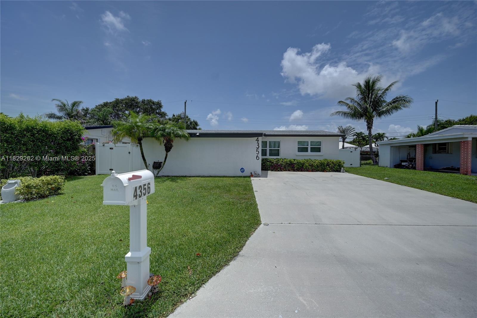 This home is perfection and priced to sell fast! 3 bedrooms, 2 baths, with newer appliances, washer and dryer, 2019 air conditioning, roof, impact windows, shed, fence, and even comes with an outdoor gazebo entertainment area. The home has a new septic system, new pipe lining for cast iron plumbing, and newer water conditioner, but it can be connected to city water if you choose. but it's nice to have one less utility bill! Also, do not miss all the little touches like landscaping, outdoor lighting, oversized pantry, double master bedroom closets, and more. You will love the location, which is near 95 and the turnpike, shopping, restaurants, beaches, golf, Gardens Mall, PBI, Brightline train station, VA hospital,95 and everything that Palm Beach Gardens has to offer. AND no HOA!