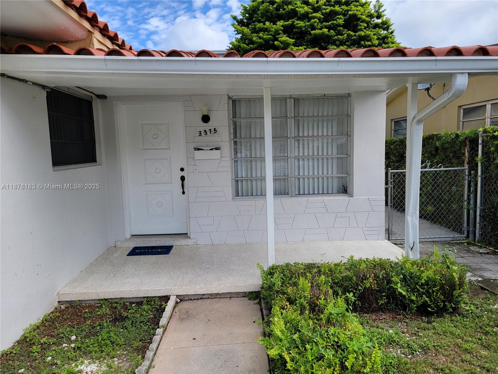 This 3/2 is home! Duplex Rental Centrally Located Near Shopping/Restaurants/Schools/Parks, between Coral way -US1, 37th AV - 32nd AV. Rear Unit is fenced for privacy, ample parking usually 2spaces (maybe 4compact vehicles). Central A/C and Heat, Clean & glowing Terrazo flooring, updated bathrooms, full-size washer/dryer room, relax and enjoy backyard covered patio. Unit is freshly painted and ready to move-in, no waiting time!. *There is a video tour available upon request via WHATSAPP!*