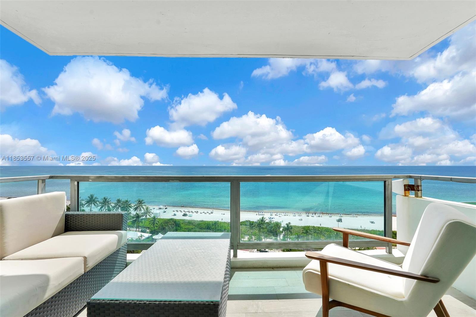 Experience elevated coastal living in this renovated 2-bed, 2-bath oceanfront residence at the iconic Seacoast Condo by famed architect Morris Lapidus. Designed to emphasize light, space, and sweeping sea views, the open layout features sliding pocket doors in the second bedroom, revealing custom cabinetry and a space-saving Murphy bed. The sleek kitchen flows into the dining area with modern countertops, while stylish lighting enhances the upgraded bathrooms. Located on prestigious Millionaire’s Row, this income-producing property allows monthly rentals. Enjoy top-tier amenities: a lagoon-style pool, full fitness center, tiki café, beachside service with lounge chairs and umbrellas, plus boardwalk access. Direct ocean views from every room! Unit is tenant occupied