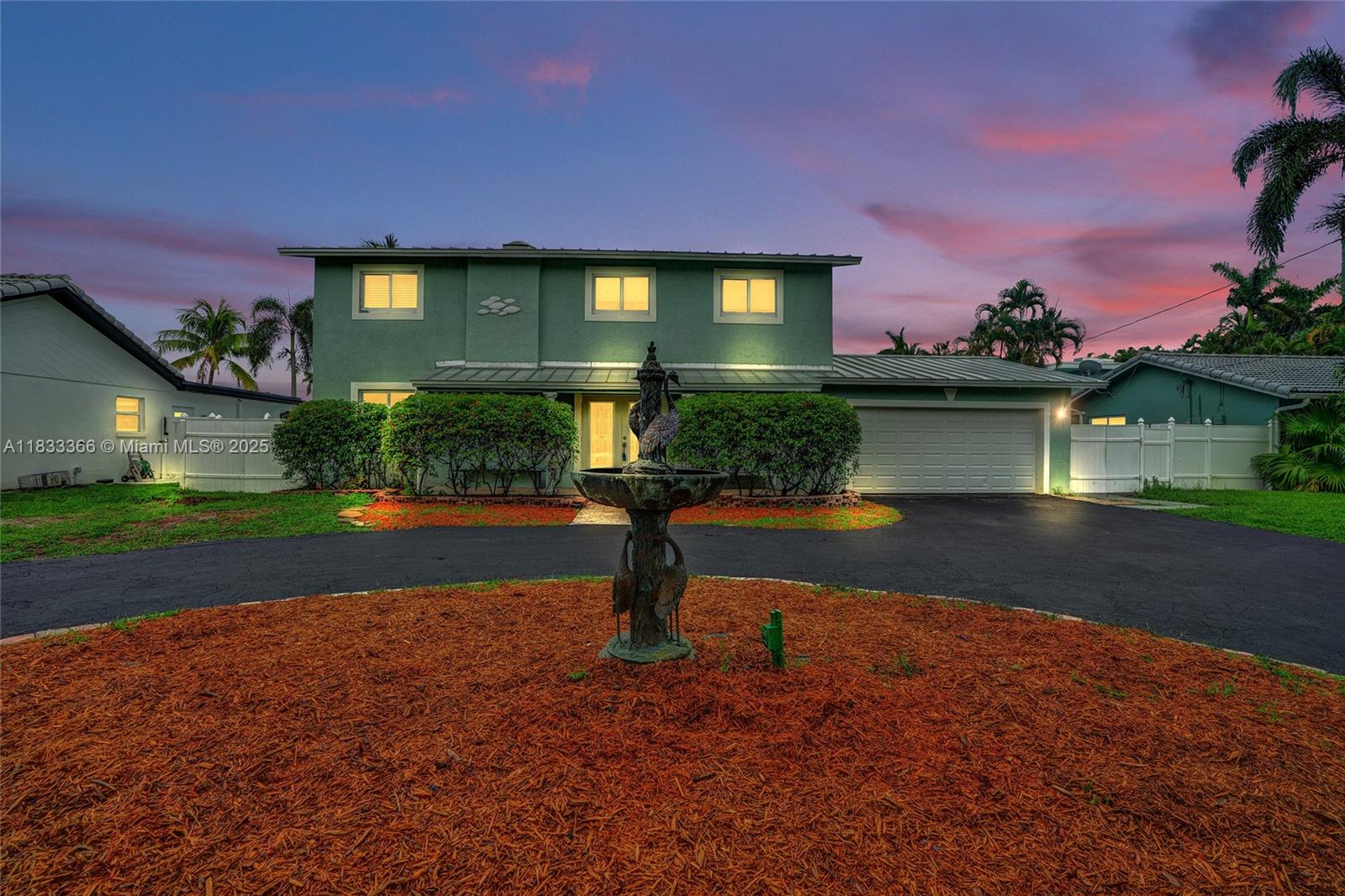 OCEAN ACCESS. Waterfront Living in Plantation Isles! 5-bed, 3.5-bath home situated on nearly 1/3 of an acre, with an oversized 2-car garage, large driveway, and side yard parking—perfect for your boat or RV. Huge and private yard features a saltwater pool and private dock with 30 ft of private dock space...2 fixed bridges. Features include impact windows and doors, metal roof, tile flooring, an open kitchen with ample counter space, formal dining area, and 2 master suites with walk in closets. Located in a quiet, established neighborhood and close to everything—this is true South Florida living. You're close to golf courses, top-rated dining, and major retail. With the international airport just 15 minutes away and highways within easy reach, daily commuting and travel are effortless.