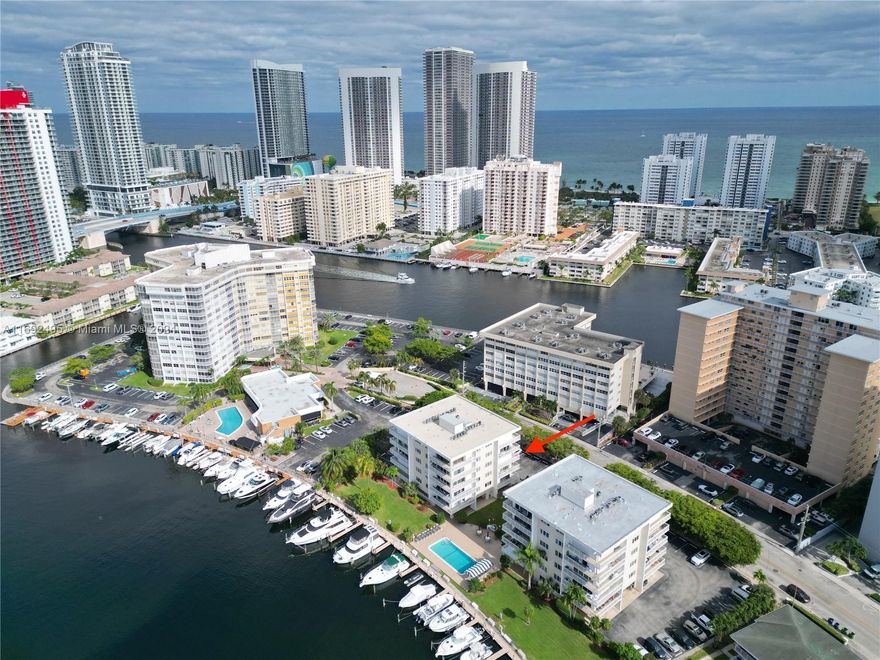 Excellent opportunity to own a 2-bedroom, 2-bathroom condo in a waterfront building at a fantastic price! This rarely available corner unit boasts a spacious layout with abundant natural light and a wraparound balcony. Great floor plan that includes an exit door from the bedroom, adding convenience and privacy. This well-maintained building has very strong financials, with 40/50-year recertification completed and all building work finalized. Reserves are funded. Waterfront pool, dock access (currently waitlisted for boat dock), and a peaceful, quiet environment. No Pets, no leasing. Building is ideally located near high-end shopping, fine dining, and just a short bike ride to the beach.