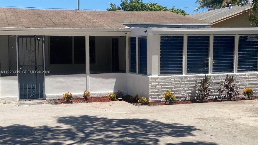 Beautiful 3-bedroom, 2-bath home plus Florida room and covered patio in the back, located in the heart of Hollywood, offering approximately 1,500 sq ft of bright and comfortable living space. Situated in a highly desirable neighborhood just minutes from beaches, parks, shopping, and major highways. Spacious layout with great natural light, generous bedrooms, and a large backyard perfect for entertaining or future upgrades.

Zoned for multifamily use. Per architect, potential to build a fourplex on the ground level (Buyer to verify). Seller and listing agent make no warranties. Buyers are advised to conduct their own due diligence with a licensed architect and/or contractor.

Excellent opportunity to own a well-located property in one of Hollywood’s most convenient and fast-growing areas.
