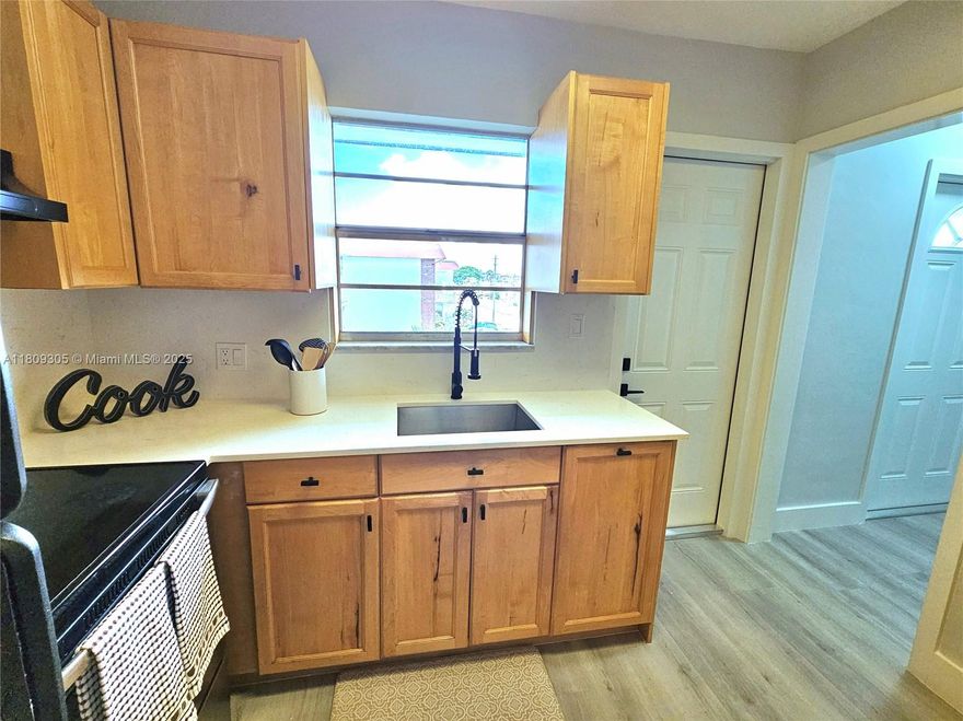 Only ONE OCCUPANT needs to be 55+ and KIDS ARE OK! Welcome to this stunning 2-beds, 2-baths corner unit located on the top floor in Lauderhill. Recently renovated, ready for you to move in and make it your own. With brand new bathrooms, new floors, fresh paint, and new doors, new baseboards. The bathrooms feature glass doors and high-quality finishes. Spacious balcony, perfect for relaxing or entertaining friends and family. The kitchen has an exterior door for added ventilation, and the hurricane shutters provide extra security. Located near numerous shopping centers, this apartment offers easy access to everything you need. Plus, the low association fees make it an affordable option.  it's ready for you to move in and enjoy!