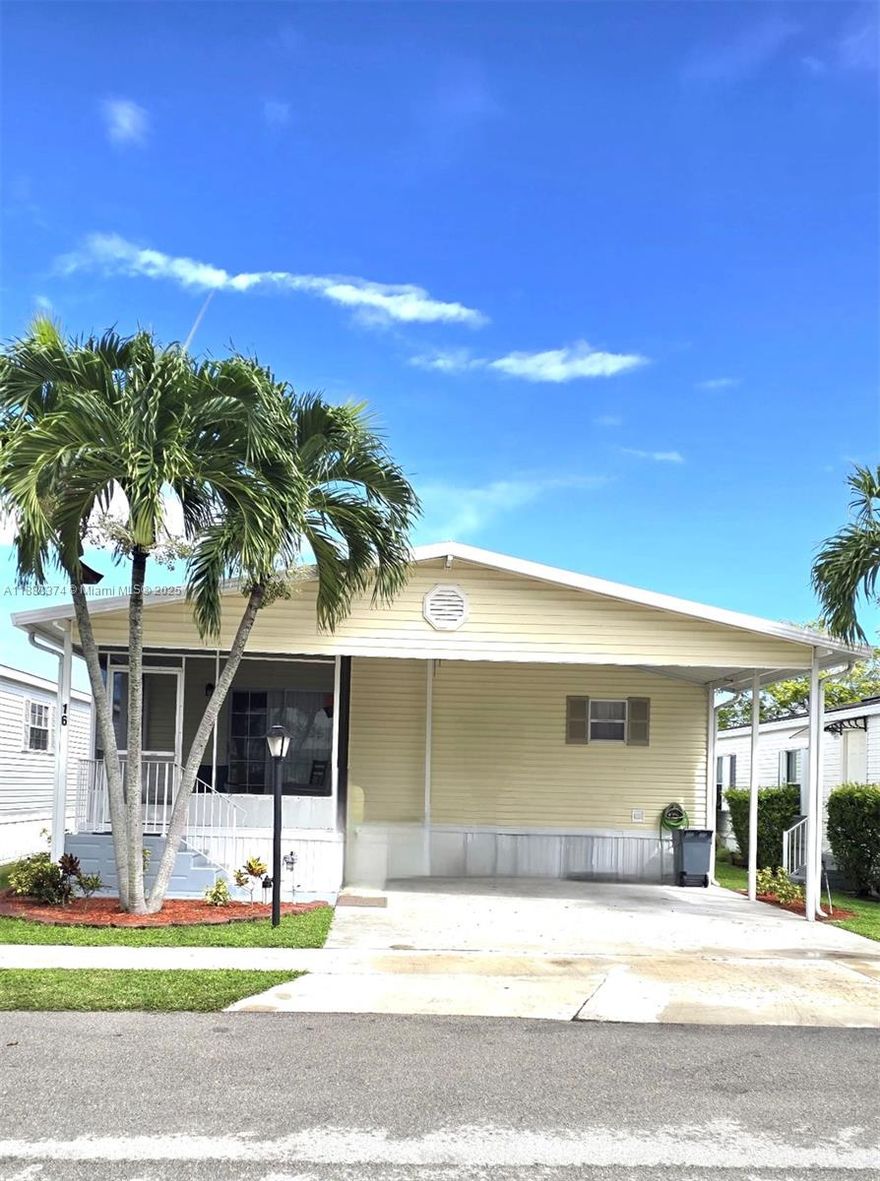 Spacious 3-bedroom, 2-bath mobile home featuring an open floor plan with plenty of natural light. The property offers a comfortable living area, a functional kitchen with dining space, and generously sized bedrooms. Master suite includes a private bathroom for added convenience. Enjoy outdoor living with a cozy patio area and ample parking. Located in a well-maintained community with easy access to shopping, dining, and major highways.