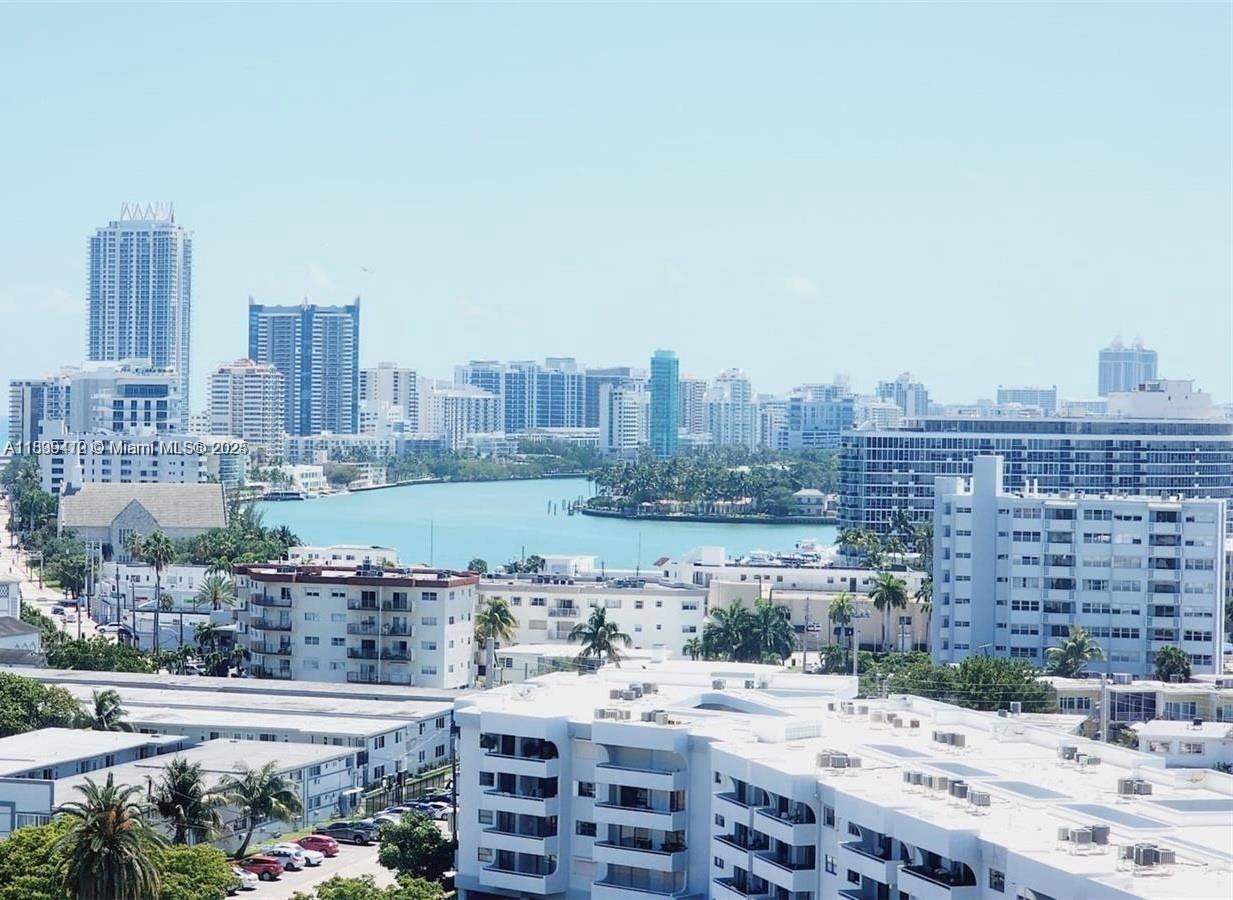 Beautiful 2 Bed 2 Bath located just 4 blocks from the beach this unit feature views of Miami's skyline and Ocean from al rooms, multiple closets, comfortable kitchen w/granite countertops, nice baths and vinyl floors, Convenient laundry facility w/phone app. This is a full service building with concierge 24/7, Olympic pool, Gym, and entertainment room.