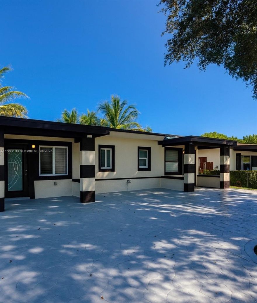 Beautiful and spacious 2-bedroom, 1-bath unit located in Miami. This property offers a comfortable living area with tile floors, modern finishes, and ample natural light. The unit includes a washer and dryer inside for your convenience. Enjoy a private entrance, 3 parking spaces, and a prime location near schools, shopping, dining, and major highways. Perfect for tenants seeking comfort and accessibility in the heart of Miami.