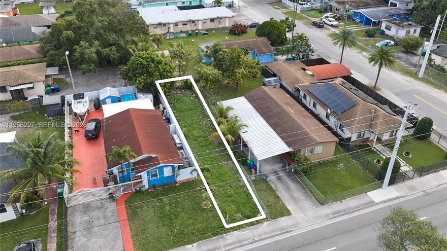 Great opportunity to own vacant land in a convenient Miami location on NW 32nd Ave. This lot has easy access to major highways, Miami International Airport, Downtown Miami, and nearby shopping and dining. Situated in an established neighborhood with ongoing growth, the property provides flexibility for future development or investment. A solid choice for buyers looking to build or hold land in a central Miami area.