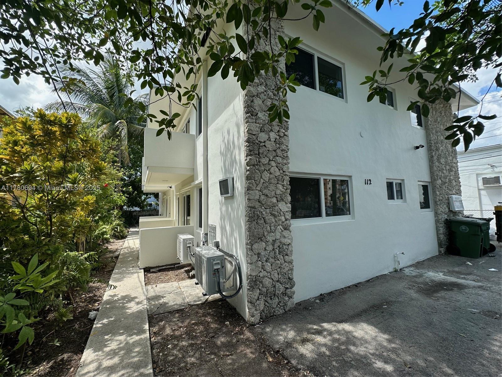 Turn-Key, Income-producing 4-plex in Little Havana! All four 2-bed/1-bath units are newly renovated with new flooring, kitchens, bathrooms, electrical, impact windows/doors, and a new roof. Includes parking. High tenant demand due to prime location off SW 1st St, just 5 mins from Downtown Miami & Brickell. 100% occupied with annual leases. Professional management in place. Strong, steady income stream. T6-12-O Zoning offers future development potential. Excellent investment!