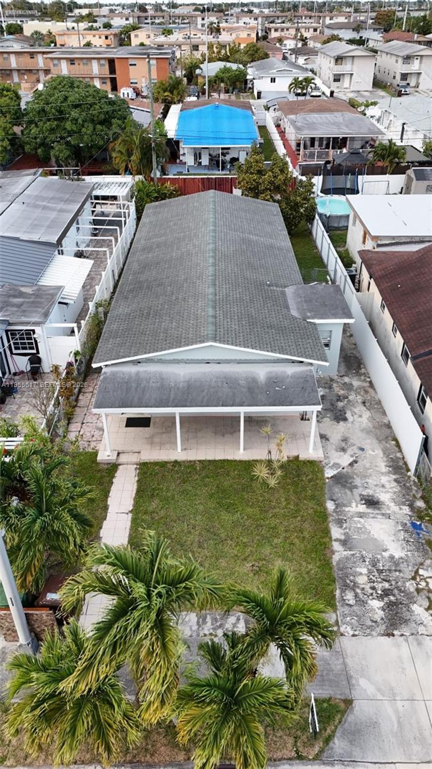 Excellent opportunity to own a versatile 4-bedroom, 2-bathroom property featuring a 3/1 main home plus a 1/1 in-law quarters. Ideal for investors or owner-occupants looking to generate rental income while living on-site. Functional layout with separate living spaces and entrance provides flexibility and privacy. 2014 roof, A/C approximately 3 years old. Recently painted interior and exterior with updated baseboards and porch ceiling. Located in West Hialeah, a strong rental market. Contact Listing Agent for questions.