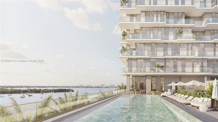 TULA Residences, a boutique luxury waterfront condominium building, home to 54 exclusive two-to-three-bedroom corner Residences and six exclusive five-bedroom half-floor Penthouse masterpieces. Each residence offers max efficiency floor plans, conceptual organic interiors, 10 ft-ceilings, custom Italian-designed chef's kitchens, floor-to-ceiling windows and sliding glass doors, private wrap-around glass enclosed terraces. The best, most breathtaking, unobstructed panoramic views of Biscayne Bay, Miami's skyline and the Atlantic Ocean. Exceptional amenities include resort-style infinity pool with cabanas, fitness and wellness center, media room, lounge, pet spa, parking garage, 24-hour concierge service. Boutique in scale. Rich in character. TULA Residences.