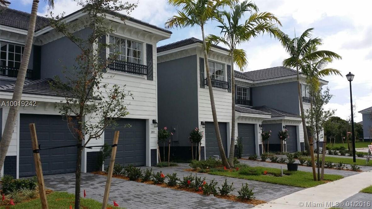 Gorgeous townhome 3 bed 2.5 bath brand new community close to Fort Lauderdale Airport & Sawgrass Mall. Unit feature Italian designed cabinetry, stain less steel appliances and porcelain marble flooring. Unit are looking over a lake with access to tennis courts, cricket pitch, baseball field, basketball court, it is also complete with meeting rooms and swimming pool. Available after 02/15/2016.