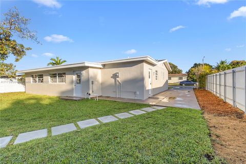 A home in Miami