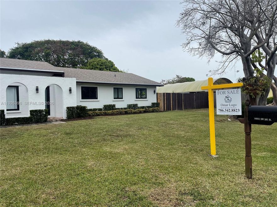 The perfect home for a special family!!! A beautifully maintained 4-bedroom, 2-bathroom home on a 15,000+ square foot lot where you can build a lovely pool and park your boat and RV. Make it yours! Call me!