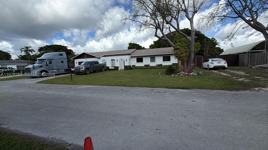 The perfect home for a special family!!! A beautifully maintained 4-bedroom, 2-bathroom home on a 15,000+ square foot lot where you can build a lovely pool and park your boat and RV. Make it yours! Call me!