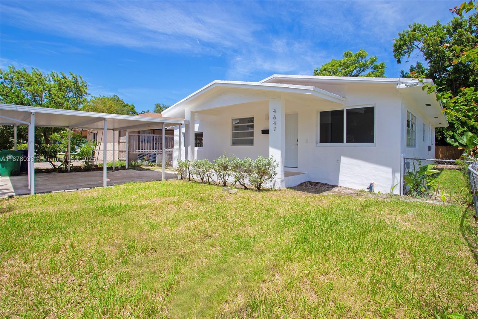 Discover this spacious 4-bedroom, 3-bathroom open-concept home in one of Miami’s most convenient locations. With a bright and seamless flow between living, dining, and kitchen areas, the layout is designed for comfort and entertaining. A private unit with backyard access adds versatility, making it ideal for in-laws, guests, or rental income. Enjoy a charming porch-style patio perfect for morning coffee or sunset chats.
Located just 8 minutes from Miami International Airport, 12 minutes from the new Inter Miami Stadium, minutes to Wynwood’s art, dining, and nightlife, and only 15 minutes to South Beach. No HOA! A true lifestyle and investment opportunity with endless potential.