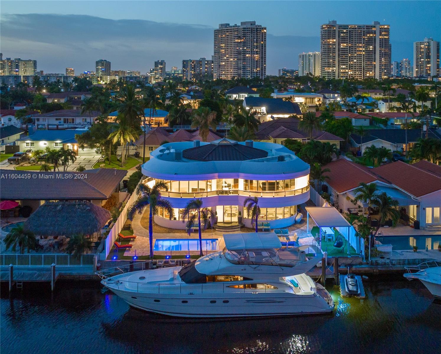 Property for Sale at 3344 Ne 167th St, North Miami Beach, Miami-Dade County, Florida - Bedrooms: 6 
Bathrooms: 7  - $5,600,000