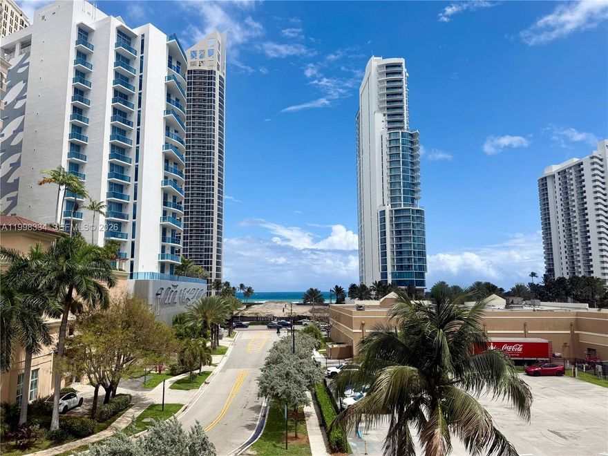 Cozy 1 bd+Den/1 bath apartment, located in the heart of Sunny Isles Beach across the street from the ocean. Unit comes with 1 assigned parking spot with the option to rent 2nd spot from the management. Unit is available for an immediate occupancy after receiving HOA approval. Basic Wi-fi, basic cable and water are included in the rent payment. Tenant is responsible for any upgrades and FPL.