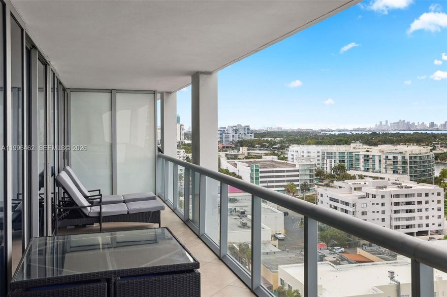 This stunning 2-bed 2-bath condo offers breathtaking views of the sunset and partial downtown skyline. Entertain guests on an expansive balcony which is just like an outdoor “living room.” Enjoy the ultimate resort lifestyle at Carillon Miami Wellness Resort w/ over 5 acres of pristine oceanfront property, 70,000sqft of wellness facilities & 225+ fitness classes weekly. Amenities abound w/ 4 pools, beach service, juice bar, restaurant, in-suite dining, award winning spa, valet, salon & more. Take full advantage of the best Miami Beach has to offer w/ access to a 7 mile beach path that connects to spectacular parks, restaurants & entertain venues. Easy access to Miami International Airport, Bal Harbour Shops, Design District and much more!