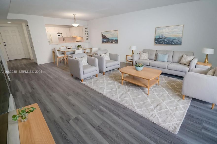 Waterfront Residence with Deeded Dock — Eastern Shores
3 Bedrooms • 2 Bathrooms • 2 Parking Spaces .Direct Ocean Access • Boutique 12-Unit Building
Experience elevated coastal living in this exceptional waterfront home located in the prestigious, guard-gated community of Eastern Shores. A Boater’s Dream — Private Deeded Dock
, complete with water and electric. Enjoy no fixed bridges, allowing seamless navigation to the Haulover Inlet, the Atlantic Ocean, and Miami’s iconic sandbars—all just minutes away.
Sophisticated Indoor–Outdoor Living. Expansive east-facing balcony capturing breathtaking canal views, Sun-drenched mornings and serene water vistas throughout the day. Spacious 3-bedroom, 2-bath layout designed for comfort and elegance. Ideal setting for refined entertaining or peaceful relaxation. Premium amenities include a waterside pool, elegant sundeck, recreation room, storage, and two parking spaces. Ideally located near the beach, top dining, shopping, and entertainment, with quick access to Sunny Isles, Aventura, and Bal Harbour.