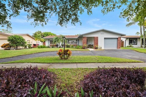 A home in Pembroke Pines