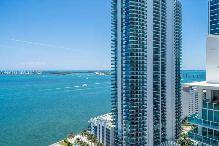 Welcome to your stylish sky residence at The Club at Brickell Bay—located in the heart of Brickell, Miami’s premier destination for luxury living, business, and vibrant city energy. This fully remodeled 1-bedroom, 1-bathroom residence offers the perfect blend of modern elegance and comfort, ideal as a primary home, second residence, or high-performing investment property. Perched in a sleek waterfront high-rise, this unit features breathtaking ocean and skyline views from a spacious private balcony—perfect for enjoying both sunrise and sunset. The thoughtfully designed floor plan includes upscale finishes, and two built-in walk-in closets. Curated furnishings and contemporary décor create a sophisticated, move-in-ready experience. Residents enjoy resort-style amenities including 24-hour concierge and valet, two swimming pools, jacuzzi, state-of-the-art fitness center, sauna, game room, social lounge, kids’ room, and BBQ area. Just steps from Brickell City Centre, world-class dining, shopping, and nightlife, and minutes from Miami Beach and MIA Airport. Low HOA includes ultra-high-speed internet, HD cable, and water. With NO SHORT TERM RENTAL RESTRICTIONS, this Airbnb-friendly property offers exceptional income potential and strong ROI. A rare opportunity in one of Miami’s most desirable buildings. Next to up and coming Ken Griffin Citadel Headquarters .