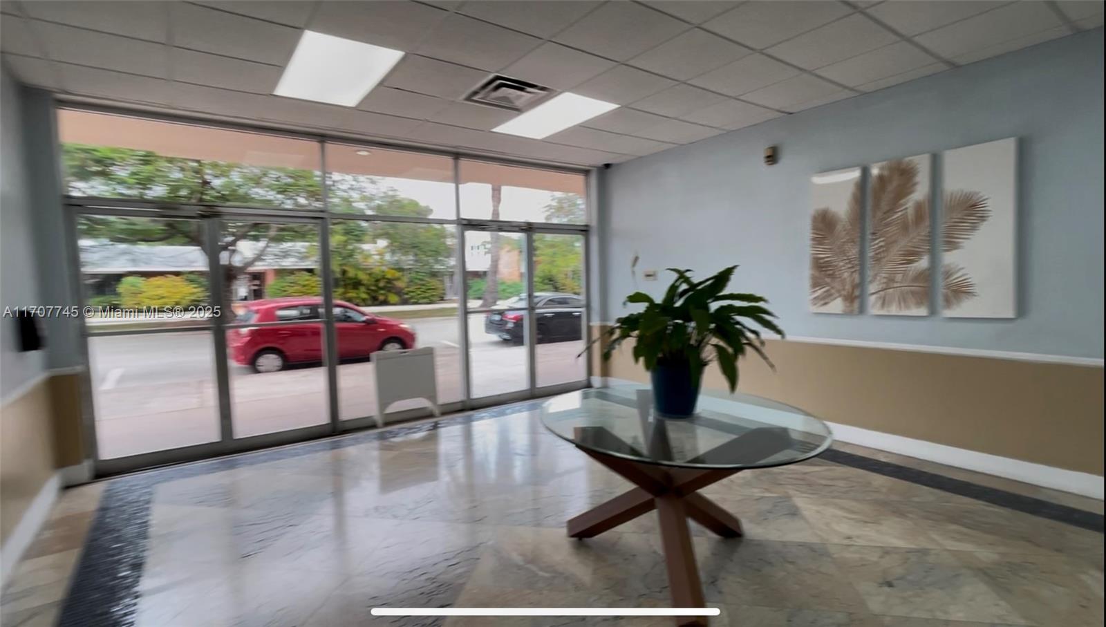AMAZING UNIQUE OPPORTUNITY TO OWN A FULLY UPDATED OFFICE IN THE HEART OF DOWNTOWN CORAL GABLES, GREAT CENTRAL LOCATION PONCE DE LEON BLVD AND 8TH STREET (CALLE OCHO). 2 BLOCKS FROM LE JEUNE ROAD. CLEAN MOVE IN READY FOR BUSINESS OFFICE OR LEASE OUT. LAMINATED WOOD FLOORING THROUGHOUT. OFFICE HAS A WAITING ROOM AREA, ENCLOSED CONFERENCE MEETING ROOM WINDOW WITH SPECTACULAR CITY VIEWS, + A RECEPTION AREA. SAME FLOOR HAS 2 HIS & HERS BATHROOMS CLOSE TO OFFICE AND 2 ELEVATORS. BUILDING HAS PRIVATE GATED PARKING GARAGE ENTRANCE WITH KEY CARD & PLENTY OF COVERED PARKING SPACES. LARGE LOBBY AND ONSITE CAFETERIA WITH HOT CAFECITO. WELL MAINTAINED BEAUTIFUL BOUTIQUE BUILDING. GREAT LOCATION. A MUST SEE..