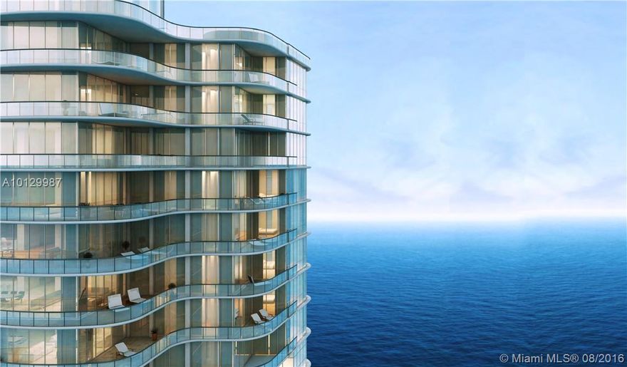 Spectacular residence with direct ocean view in the all-new boutique-style luxury building in Sunny Isles Beach. 5-star amenities include: 24 hr  concierge, 24 hr security, Spa, Signature his and her therapy suites, relaxation terrace with jacuzzi, fitness center overlooking the ocean, wine lounge, cigar bar with humidors, home theater, kids club, ballroom, indoor/outdoor restaurant, full service building