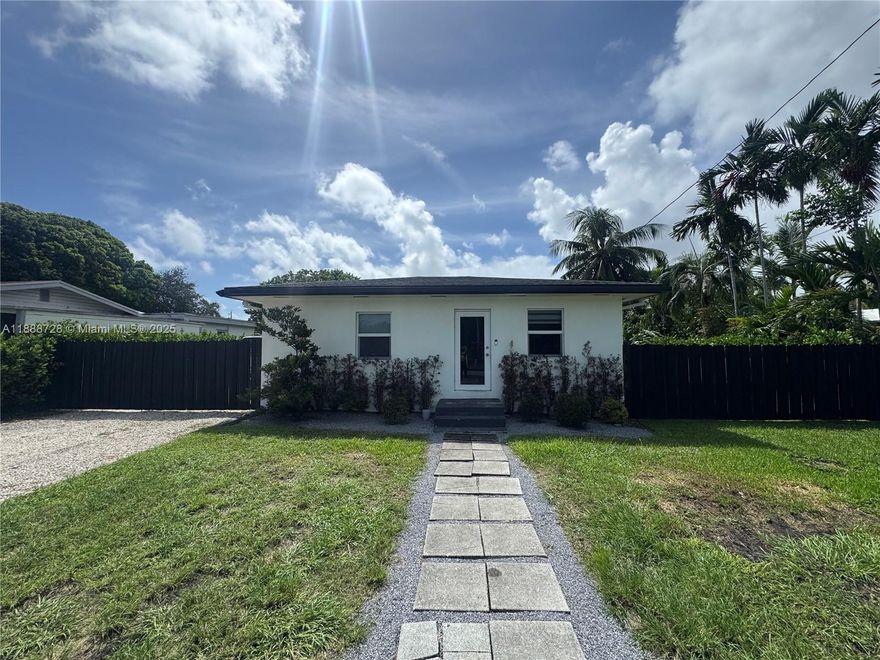 Recently renovated 2-bedroom, 1-bath home in Palmetto Bay featuring a new roof, wood laminate flooring, impact windows and doors, new blown insulation in attic, and upgraded closets. Open layout with plenty of natural light and a spacious backyard with patio ideal for entertaining. Huge backyard for kids and family to enjoy. Huge side gate to park boat, RV, trucks, and more! Conveniently located near amazing schools, parks, and shopping. Also located near turnpike just 5 minutes away!