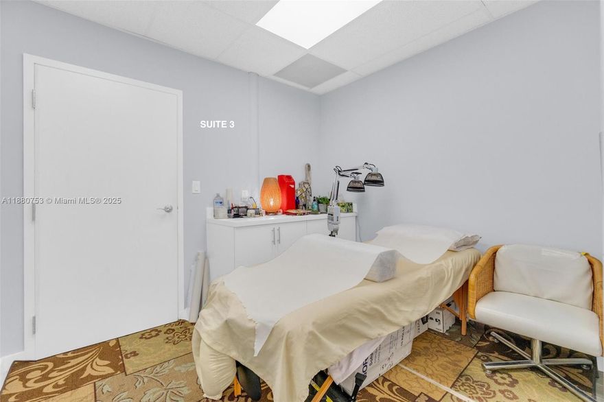 Professional suite now available within a thriving wellness center, offering the perfect setting for health, therapy, or wellness practices. The space features a welcoming lobby with a designated waiting area for clients, two restrooms for convenience, and an on-site receptionist to provide support and greet guests. Ample parking ensures easy access for both clients and staff, while 24/7 secured entry provides maximum flexibility. This professional environment is designed to create a comfortable and client-friendly experience, making it an excellent choice for growing your practice.