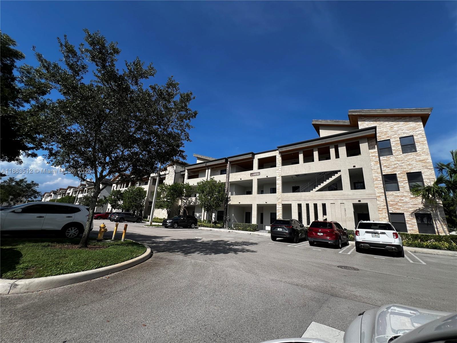 Beautiful and spacious 3-bedroom, 2-bath condo at Apex at Park Central, Doral. Built in 2019, this unit offers 1,236 sq. ft. of living space, a modern kitchen with quartz countertops, stainless steel appliances, and an oversized island, plus impact windows and doors. Includes in-unit washer/dryer and private balcony. Community amenities feature resort-style clubhouse, pool, gym, tennis & basketball courts, kids’ playgrounds, and more. Excellent location near top schools, major highways, shopping, dining, and Miami International Airport. Ready to move in!