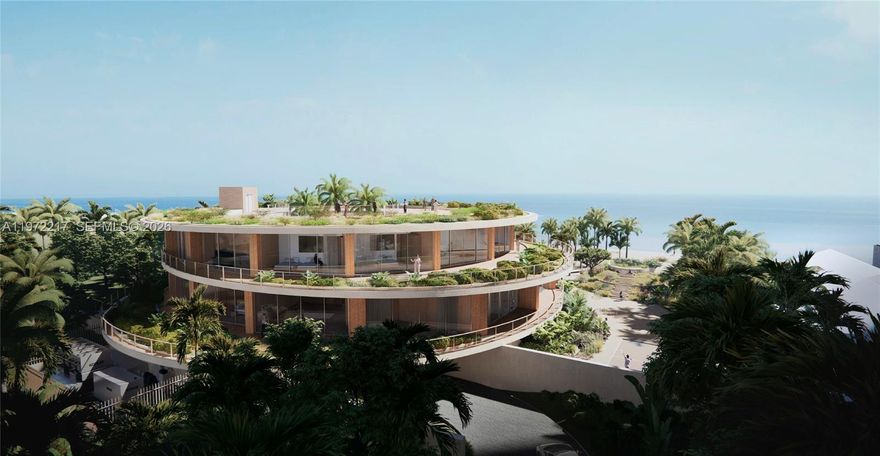 A once-in-a-generation opportunity to claim 207 feet of direct oceanfront in Golden Beach, Florida's most coveted coastal enclave. This trophy assemblage of two oceanfront parcels totals over 60,000 square feet of irreplaceable land, offering the rarest of canvases at the edge of the Atlantic. Architectural plans by the legendary Bjarke Ingels envision an iconic masterpiece, with 12beds and 24,000+ SF of living space, centered around a soaring three-story open-air courtyard, a home where every space flows toward sweeping ocean views and a lush tropical landscape. Designed for a life of gathering, celebration, and generational legacy, this is where visionary architecture meets the shores of South Florida. An unrivaled site. An extraordinary future.