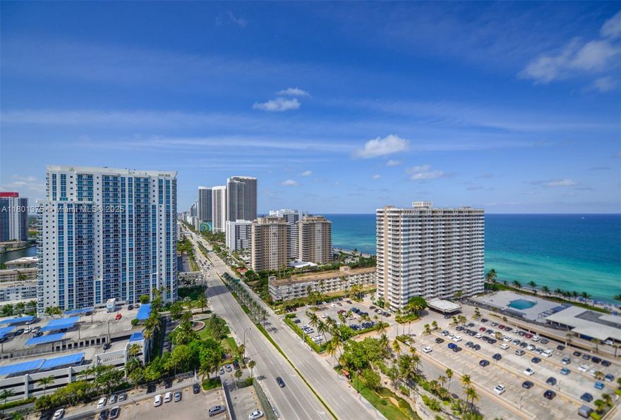 AMAZING PENT HOUSE FULLY RENOVATED ONE BEDROOM ONE AND A HALF BATHS  FURNISHED BEST OF BOTH WORLDS OCEAN AND INTRACOASTAL VIEWS  HEMISPHERES IS A FULL SERVICE BUILDING FEATURES 2 FINE DINING RESTAURANTS AND BARS TENNIS COURTS PUTTING GREEN 2 POOLS 2 GYMS SAUNA 2 MINI MARTS BEACH SERVICE AND MORE