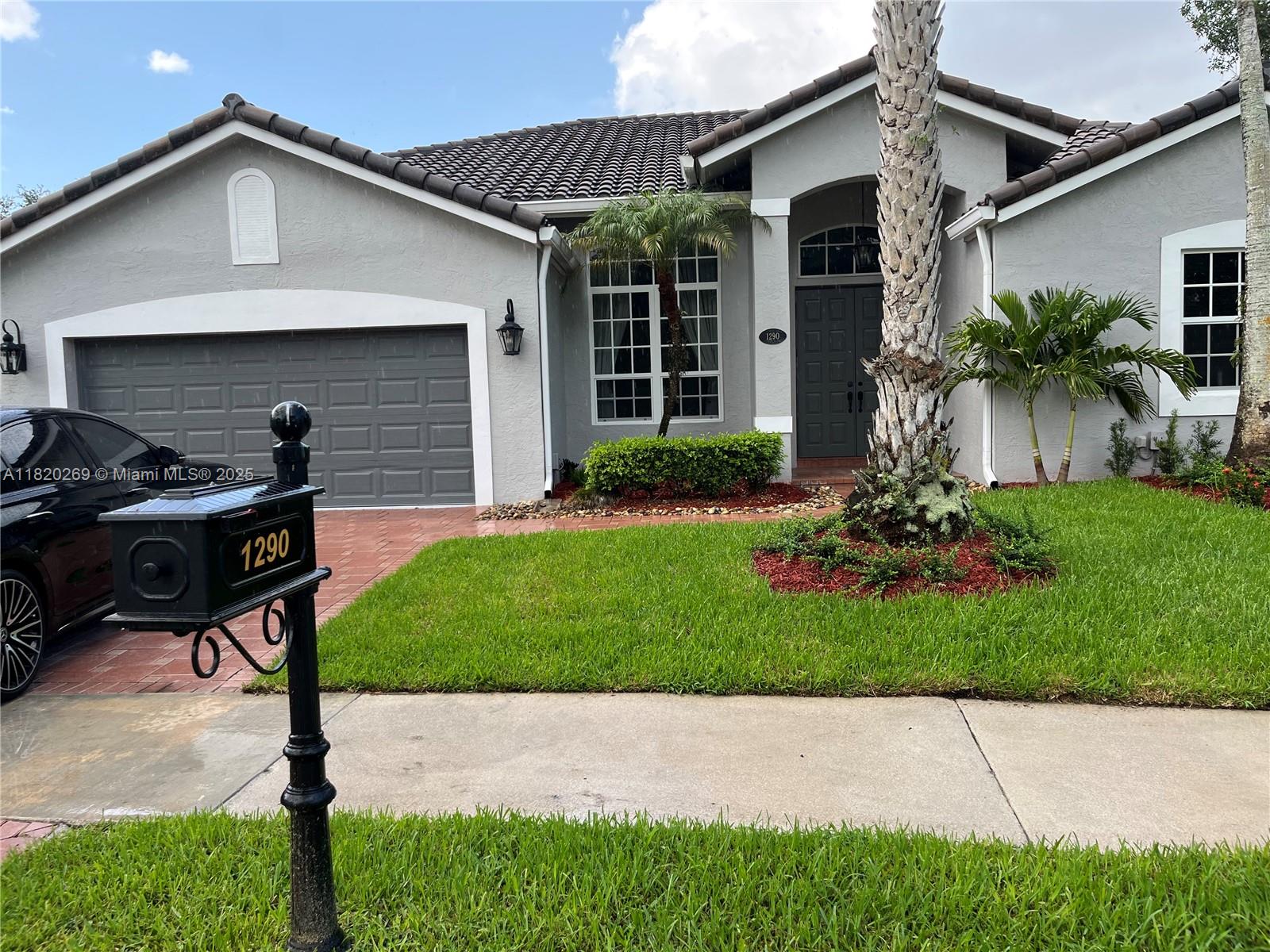 This home is located in a unique, gated community in Weston. The kitchen has been newly remodeled combining modern and luxury into one. Roof was done in 2013, Impact windows and doors throughout the house installed in 2018, and pool has a motor from 2019. The marble floors of the home have been recently polished, giving the home a renovated and elegant look. Large master bedroom and huge, elegant master bathroom. Kitchen provides view to the backyard and lake. This home has high ceilings throughout, adding to the elegance of this home. The backyard of this home is entirely unique with a fully fenced, and spacious aspect, along with the luxurious touch of complete privacy with no neighbors across the lake.