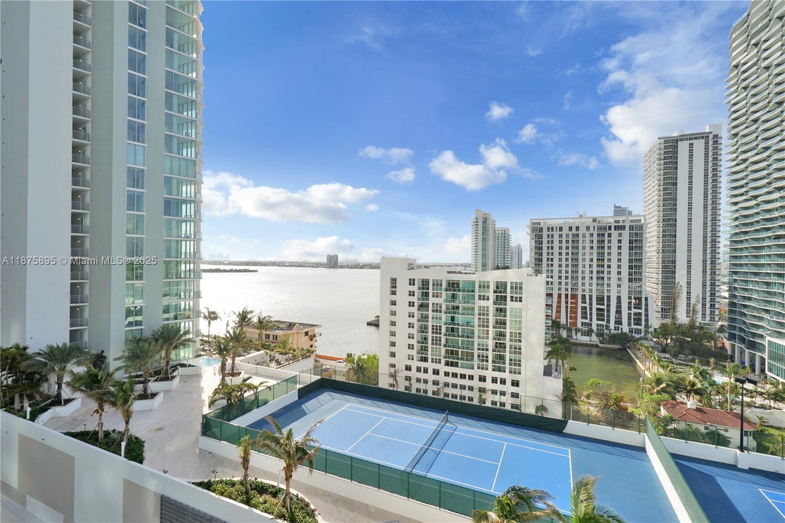 Best value 2 bedroom available in Edgewater’s Platinum building! This bright and spacious split-bedroom 2/2 features floor-to-ceiling impact windows with stunning bay and city views from every room. The open kitchen includes granite countertops, stainless steel appliances, and in-unit washer/dryer. An oversized balcony connects both bedrooms and living area, creating seamless indoor-outdoor living. Rare offering with two assigned covered parking spaces. Residents enjoy resort-style amenities including a remodeled pool with lounge area, fitness center, sauna, steam room, Jacuzzi, BBQ area, conference/social room, and 24-hour security with concierge. All just steps from the Design District, Midtown, Wynwood, and minutes to Miami Beach, Brickell, and MIA.