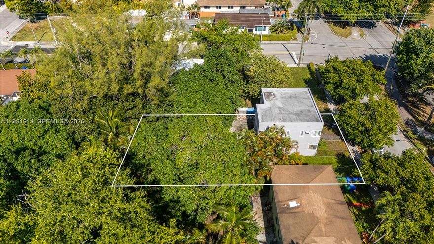 A rare opportunity in the heart of Shenandoah: 7,800 SF of land with existing legal multifamily use (2 units), offering flexibility for both end-users and investors. Whether you choose to reimagine the current 4-bed, 2-bath, 2,018 SF structure or start fresh with a modern duplex, this parcel delivers strong upside and multiple exit strategies. Ideally located minutes from Coral Gables, Brickell, Calle Ocho, and Coconut Grove, placing you at the center of culture, commerce, and convenience. All photos are concept renderings — not actual images — intended to illustrate development potential. Property is being sold strictly as-is. Motivated seller — bring all offers.