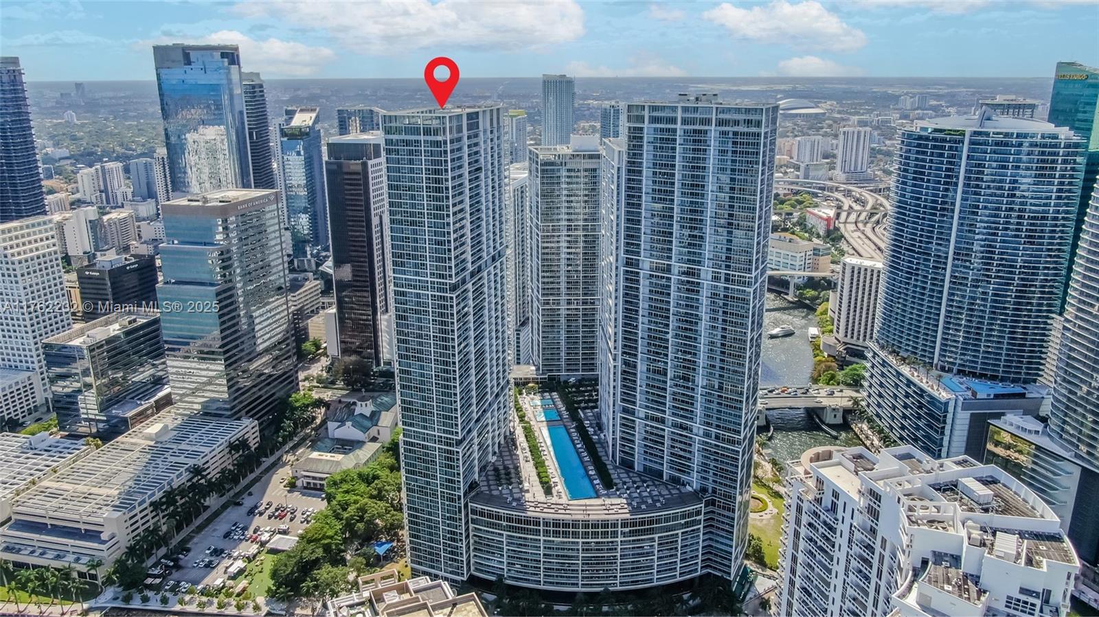 Property for Sale at 495 Brickell Ave 4907, Miami, Broward County, Florida - Bedrooms: 1 
Bathrooms: 1  - $685,000