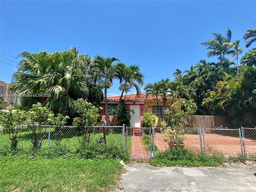 Cozy corner 2 bedroom property within walking distance to Winn Dixie and a few well known casual dining restaurants (McDonalds, Sergio's, Hooters, etc.), located off of Coral Way between Coral Gables, Brickell and Coconut Grove only a short 15 minutes from Miami International Airport. Good outdoor space for dogs of any size to play plus a garage/big storage area in the back. Washer and dryer in back shed.  "Outhouse" half bath.