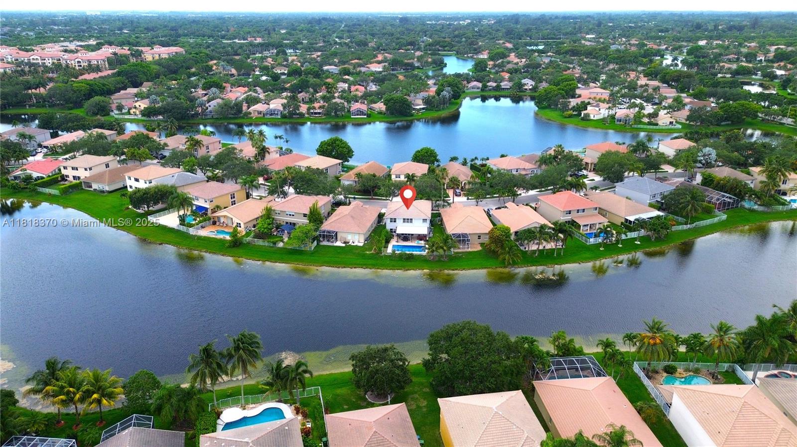 Rental Property at 16515 Ruby Lk, Weston, Broward County, Florida - Bedrooms: 4 
Bathrooms: 3  - $7,000 MO.