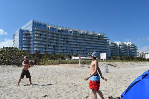 A home in Surfside