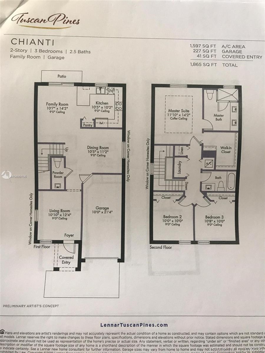TUSCAN PINES - Residential Lease
