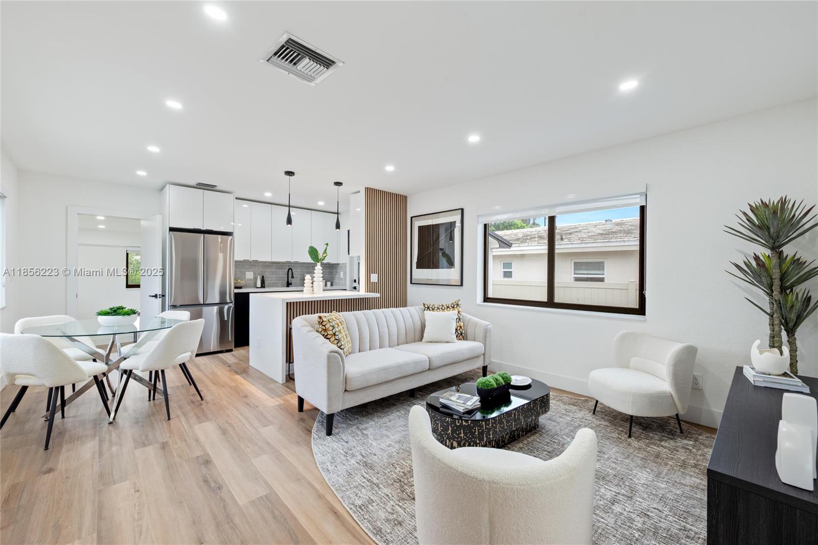 Located just minutes from the beach, this thoughtfully designed property in East Hollywood offers a lucrative opportunity for investors seeking both strong rental potential and modern upgrades. With a brand-new roof and impact windows installed in 2024, this property provides peace of mind and long-term value.
Featuring a 3-bedroom, 2-baths main residence, along with a spacious, private studio mother-in-law unit that can generate $1,700 per month in additional rent. Whether you opt to rent the main house and the studio separately, or combine them for one larger unit, this property has the versatility to cater to various tenant needs and maximize rental income.
Enjoy the benefits of a location 4 minutes from the the beach and entertainment, all within a quiet, desirable neighborhood.