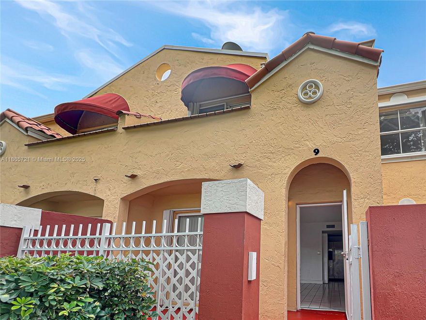 Welcome to your new home at Gables II in the Fontainebleau area! This cozy 2-bedroom, 2.5-bathroom townhouse has everything you need. The kitchen is modern with granite countertops and plenty of cabinet space, opening to a nice dining area. Upstairs, you'll find two spacious bedrooms, with the master having its own balcony. There's a handy half bath downstairs for guests, and you’ll love the convenience of an in-unit washer and dryer. With one assigned parking spot and lots of guest parking, you’ll never have to worry about parking. Plus, you’re close to major highways, stores, Miami Airport, shopping centers, schools, and parks. Come see it today and make this lovely townhouse your new home! Unit available and move in ready! Call listing agent!