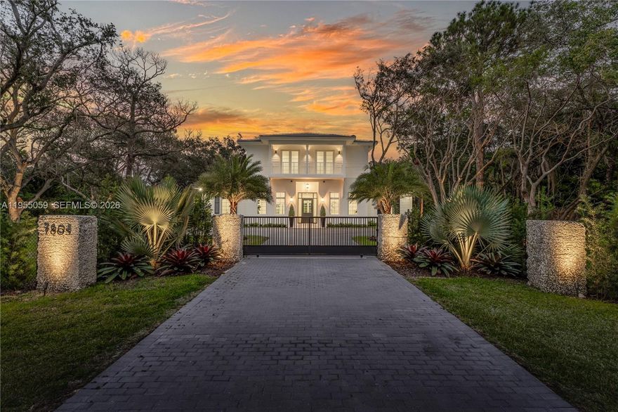 Welcome to Glenvar Heights, where elegance meets exceptional privacy. This magnificent six-bedroom, seven-and-a-half-bath residence offers expansive, thoughtfully designed living spaces with refined finishes throughout. The home showcases Italian travertine, custom stonework, marble countertops, California White Oak flooring, and a chef’s kitchen equipped with Sub-Zero and Wolf appliances for effortless entertaining and everyday luxury.
The outdoor living area is equally impressive, designed for year-round enjoyment with a resort-style pool, summer kitchen, and beautifully landscaped grounds—ideal for hosting or relaxing in complete privacy.
The primary suite is a true retreat, featuring a spa-inspired bathroom and dual custom closets, including an exceptional 326-square-foot walk-in closet. Ideally located near Miami’s most sought-after private schools, including Gulliver Preparatory, Our Lady of Lourdes Academy, Epiphany Catholic School, Temple Beth Am, and St. Thomas the Apostle Catholic School, this residence offers both luxury and convenience.