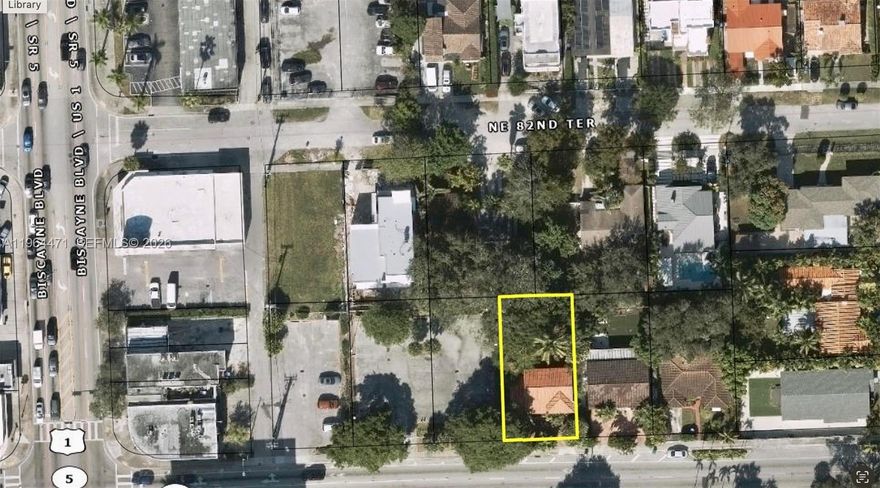 LAND VALUE OPPORTUNITY IN RAPIDLY EVOLVING BISCAYNE CORRIDOR.
5610 SF lot positioned steps from commercially utilized parcels and the Biscayne Blvd corner, creating compelling long-term upside potential. Existing structure requires significant renovation and is being sold AS-IS. Ideal for investors, builders, or strategic buyers seeking growth positioning in a transitioning area. Seller open to strong, clean offers. Buyer to verify zoning and future use possibilities.